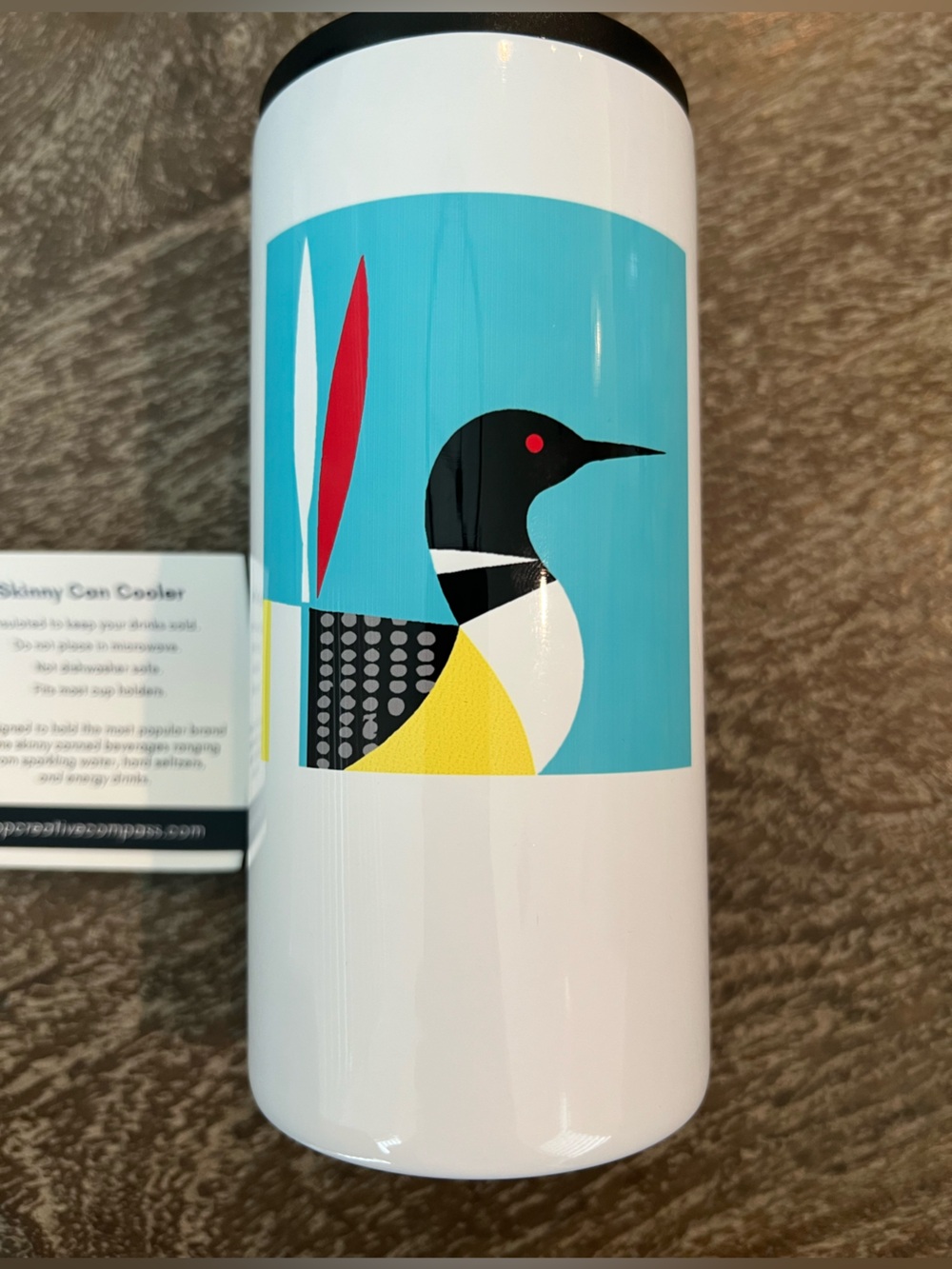 Skinny Can Cooler - Minnesota Loon